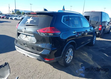 2017 Nissan Rogue Sv z USA, uszkodzony, nr VIN KNMAT2MT9HP507817